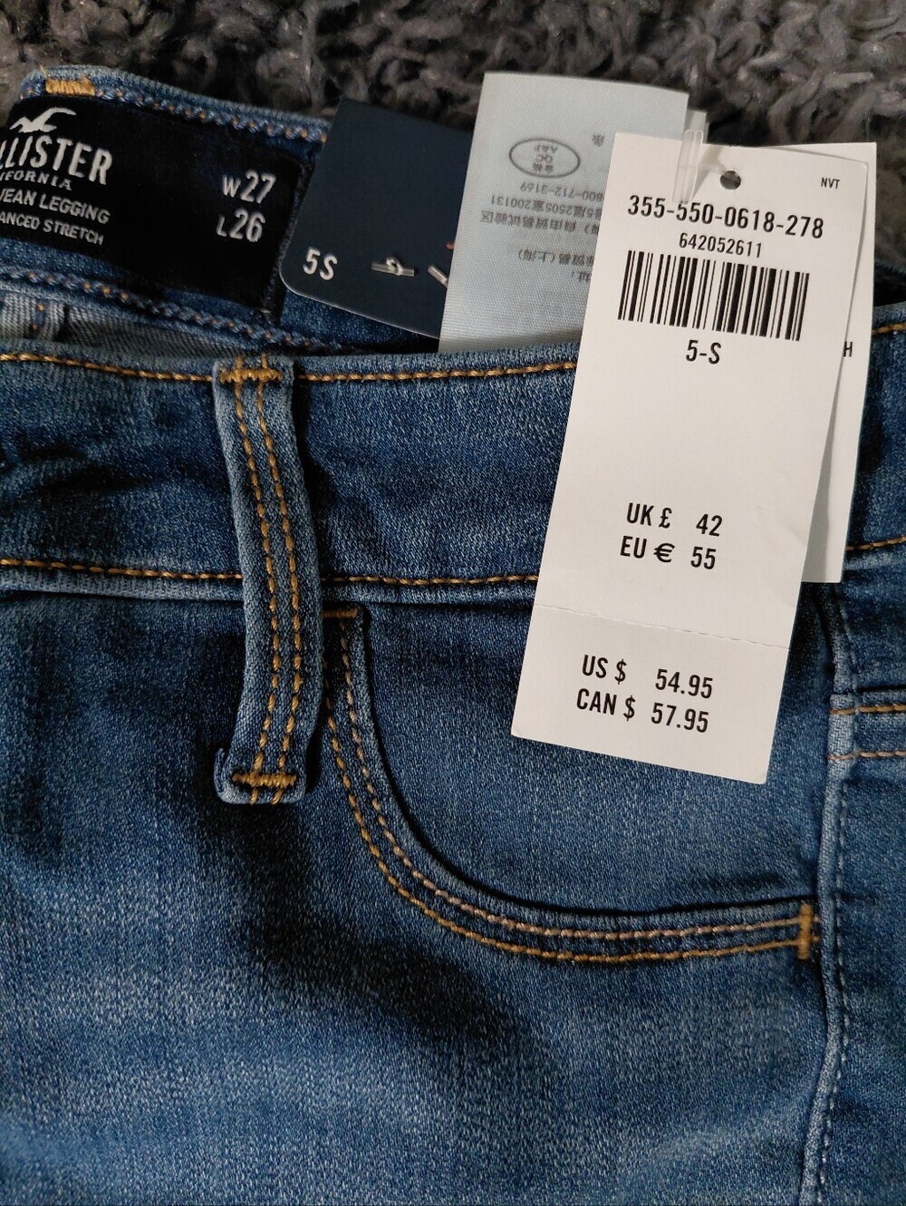 Hollister High-Rise Jeans Legging - Picture 4 of 4